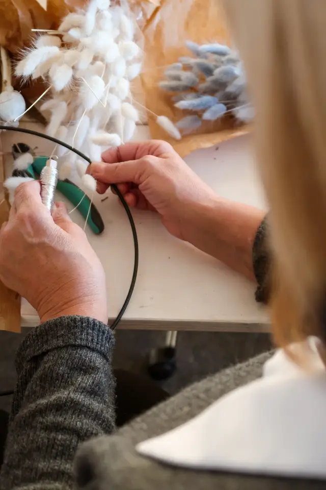 Handarbeit in unserer Werkstatt